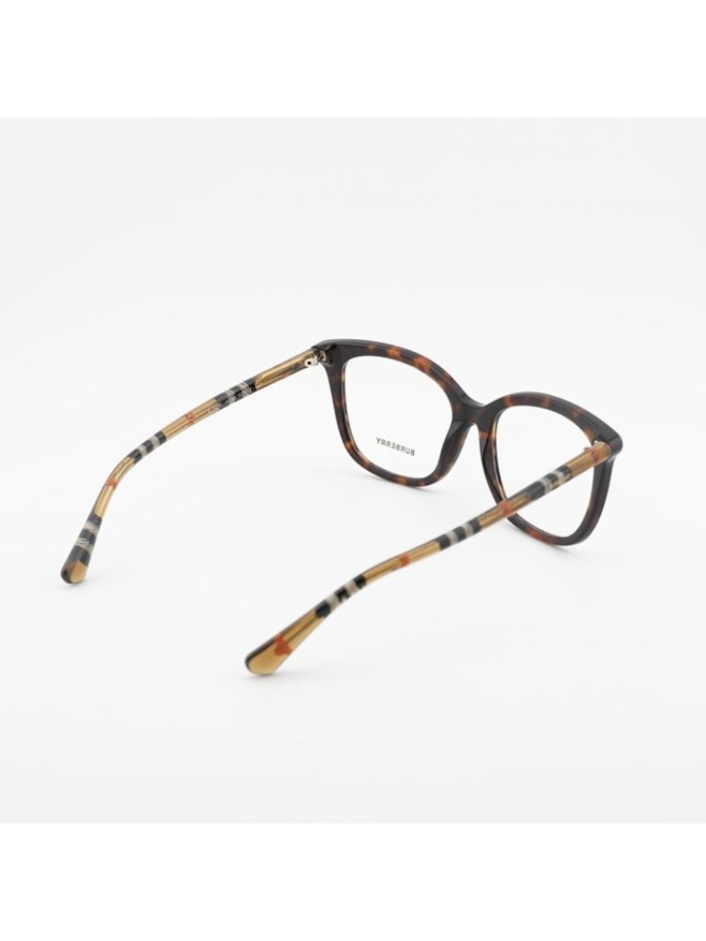Burberry BE2430 4216 Women Eyeglasses Havana / Check Brown 53mm Square Frame - Picture 8 of 11